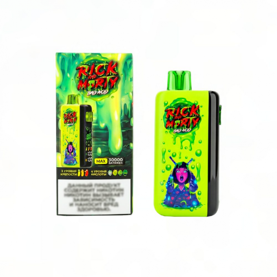Одноразовый Rick and Morty Bad Acid 30000